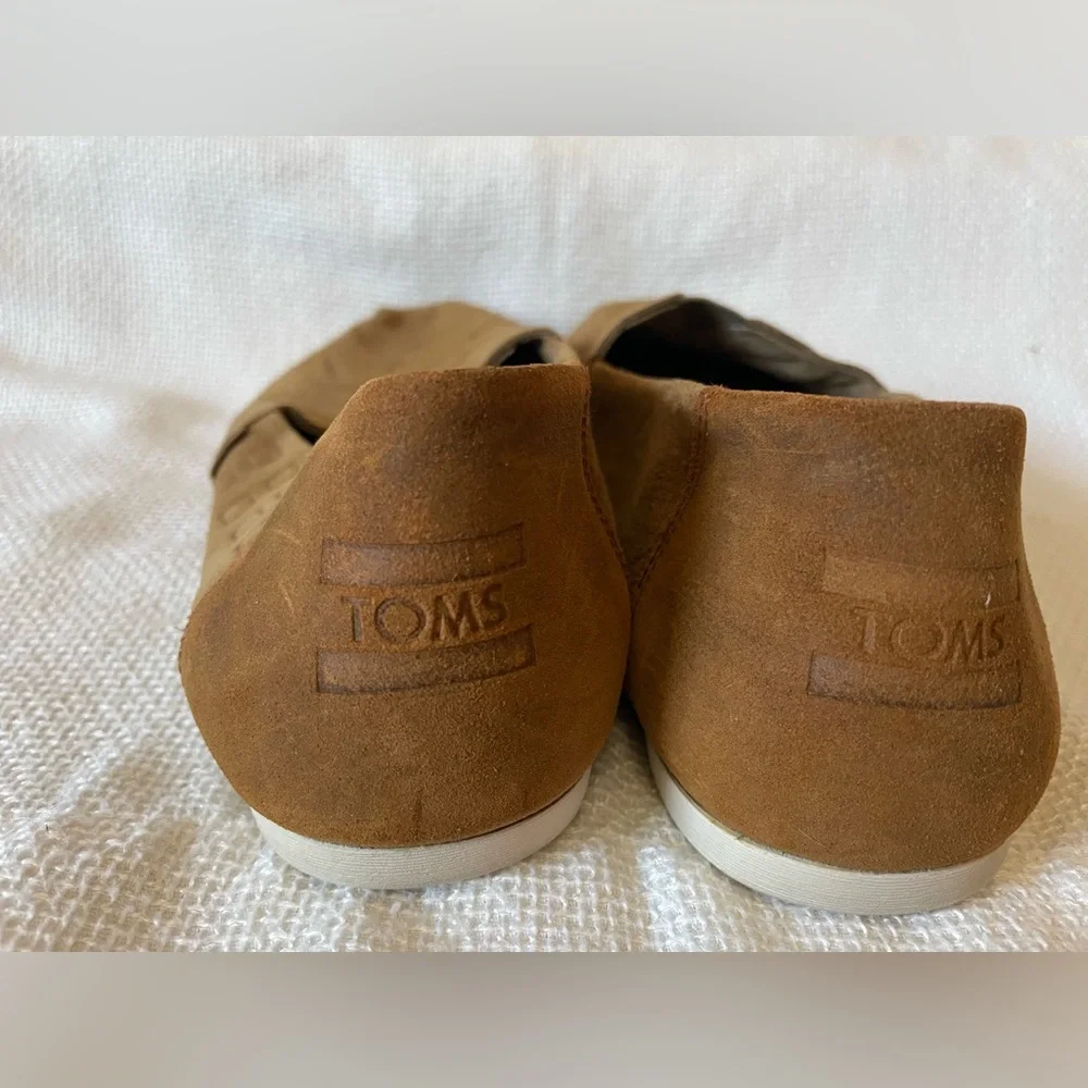 Toms Men's Star Wars Brown Suede Slip-On Loafers